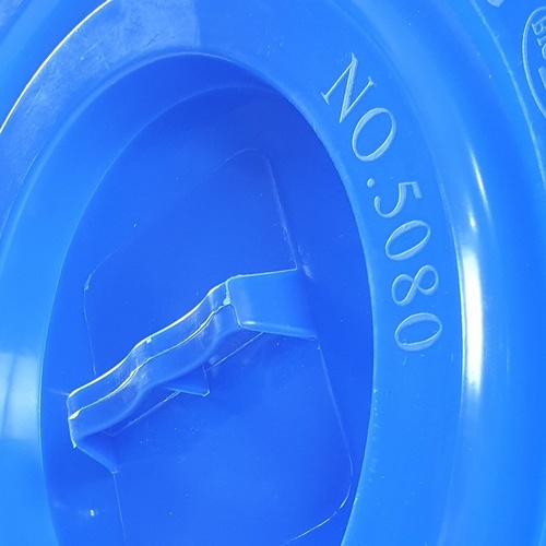 BIGONE ถังใส่น้ำพร้อมฝา แบบามาตรฐาน 80 ลิตร ขนาด 51x51x67ซม. สีน้ำงิน