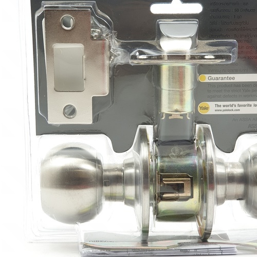 YALE ลูกบิดห้องน้ำ รุ่น KN-VCA5222 US32D สีสเตนเลส