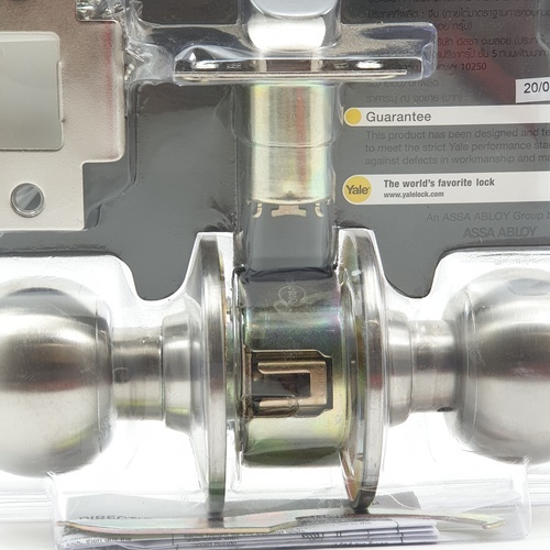 YALE ลูกบิดห้องน้ำ รุ่น KN-VCA5222 US32D สีสเตนเลส