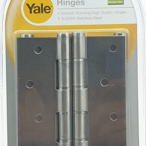 YALE บานพับสเตนเลส 304 แหวนสเตนเลส  4