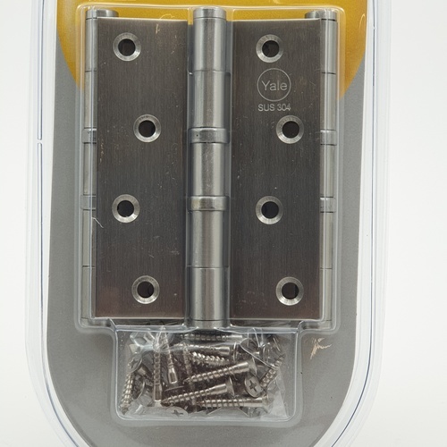 YALE บานพับสเตนเลส 304 2แหวนลูกปืน  4