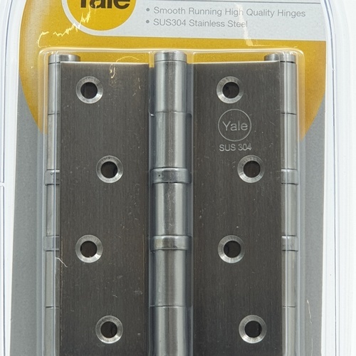 YALE บานพับสเตนเลส 304 2แหวนลูกปืน  4
