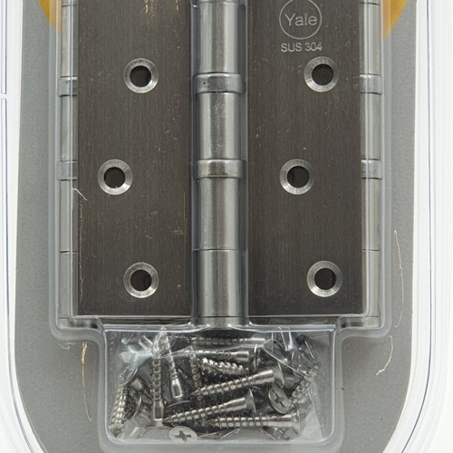 YALE บานพับสเตนเลส 304 2แหวนลูกปืน  4