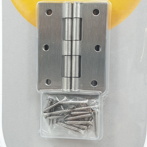 YALE บานพับเฟอร์นิเจอร์สเตนเลส 304ไม่มีแหวน 2.5