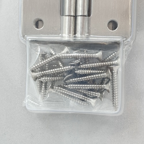 YALE บานพับเฟอร์นิเจอร์สเตนเลส 304ไม่มีแหวน 2.5