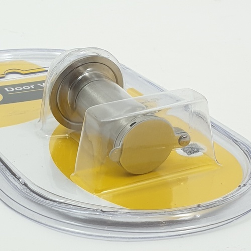 YALE ตาแมว 180 องศา ทองเหลือง รุ่น DV912SN สีนิกเกิลด้าน