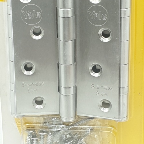 YALE บานพับสแตนเลส 4 แหวนลูกปืน 4