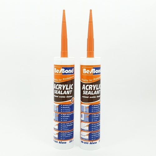 Besbond Acrylic Sealant 300ml ពណ៌ត្នោត