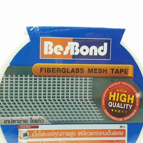 BESBOND เทปตาข่ายไฟเบอร์  50mmx45m