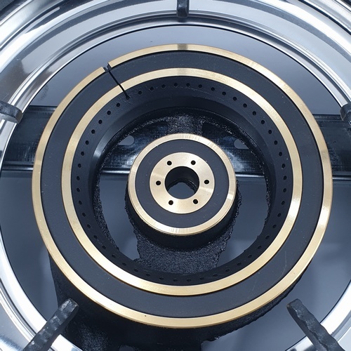 TECNOSTAR เตาแก๊ส 2 หัวแก๊ส Table top TNS G01 สีโครเมี่ยม