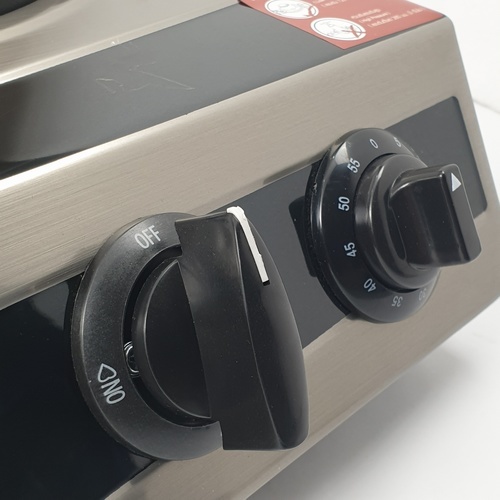 TECNOSTAR เตาแก๊ส 2 หัวแก๊ส Table top TNS G01 สีโครเมี่ยม