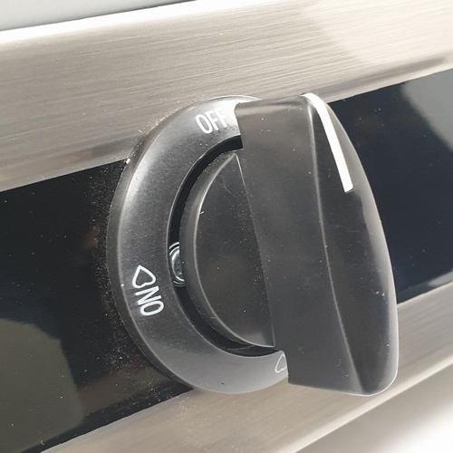 TECNOSTAR เตาแก๊ส 2 หัวแก๊ส Table top TNS G01 สีโครเมี่ยม