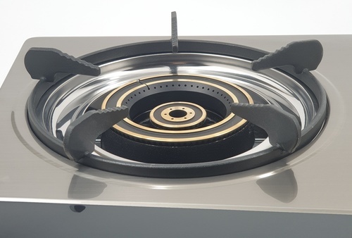 TECNOSTAR เตาแก๊ส 2 หัวแก๊ส Table top TNS G01 สีโครเมี่ยม