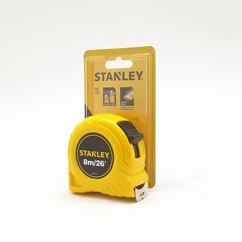 STANLEY ตลับเมตร 8 เมตร รุ่น Global Tape 8M 30-456N