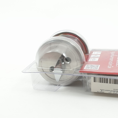 HAFELE กุญแจลิ้นตาย 1 ด้าน สเตนเลส-304 รุ่น 489.10.500 สีสเตนเลส