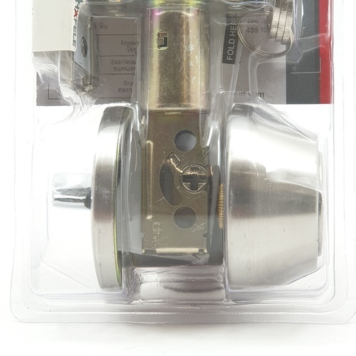 HAFELE กุญแจลิ้นตาย 1 ด้าน สเตนเลส-304 รุ่น 489.10.500 สีสเตนเลส