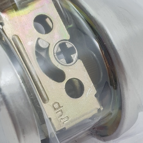 HAFELE กุญแจลิ้นตาย 1 ด้าน สเตนเลส-304 รุ่น 489.10.500 สีสเตนเลส