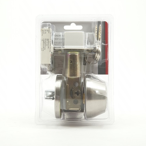 HAFELE กุญแจลิ้นตาย 1 ด้าน สเตนเลส-304 รุ่น 489.10.500 สีสเตนเลส