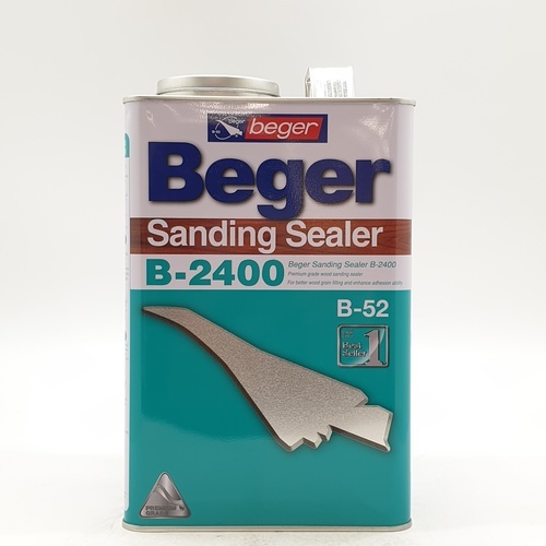 Beger น้ำยารองพื้นไม้อุดร่องเสี้ยน แซนดิ้ง ซีลเลอร์ B-2400 1กล.
