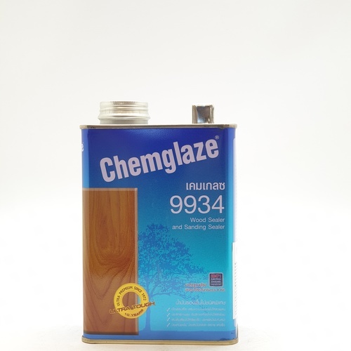 Chemglaze เคมเกลซ โพลียูรีเทน 9934 รองพื้นไม้ 1/4กล. สีใส