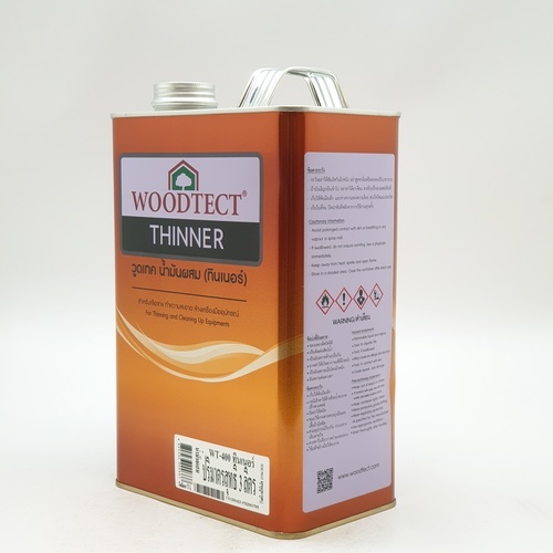 Woodtect วูดเทค น้ำมันผสม วูดสเตน WT-400 1กล.