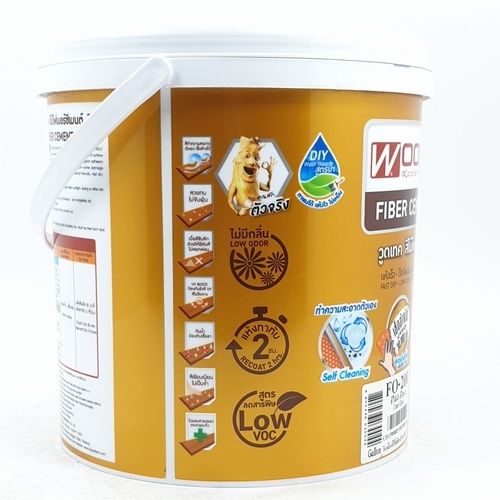 Woodtect วูดเทค ไฟเบอร์ซีเมนต์ FO-200 เงา 1กล. สีใส