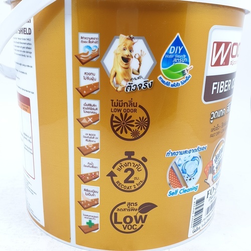 Woodtect วูดเทค ไฟเบอร์ซีเมนต์ FO-200 เงา 1กล. สีใส