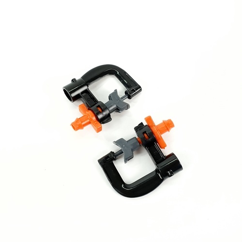 Super Products Pro-2 200 หัวมินิสปริงเกลอร์ ชนิดต่อท่อไมโคร 4 มม.สีส้ม 200ลิตร/ชม.(แพ็ค10)