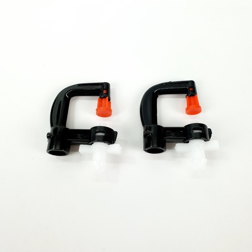 Super Products Pro-6 150 หัวมินิสปริงเกลอร์ ชนิดต่อท่อไมโคร 4 มม. สีขาว 150ลิตร/ชม. (แพ็ค10)