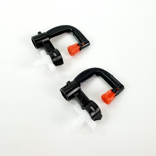 Super Products Pro-6 150 หัวมินิสปริงเกลอร์ ชนิดต่อท่อไมโคร 4 มม. สีขาว 150ลิตร/ชม. (แพ็ค10)