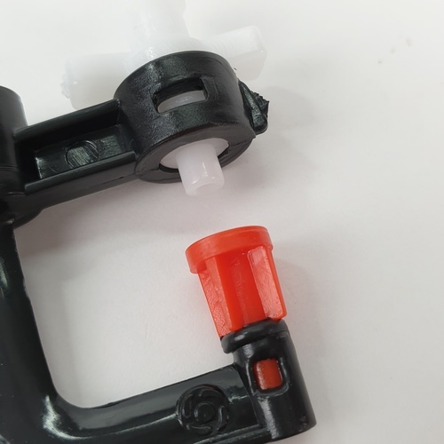 Super Products Pro-6 150 หัวมินิสปริงเกลอร์ ชนิดต่อท่อไมโคร 4 มม. สีขาว 150ลิตร/ชม. (แพ็ค10)