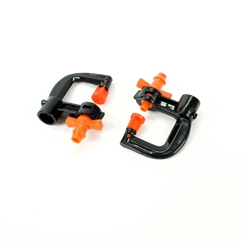 Super Products Pro-6 200 หัวมินิสปริงเกลอร์ ชนิดต่อท่อไมโคร 4 มม. สีส้ม 200ลิตร/ชม. (แพ็ค10)