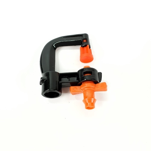 Super Products Pro-6 200 หัวมินิสปริงเกลอร์ ชนิดต่อท่อไมโคร 4 มม. สีส้ม 200ลิตร/ชม. (แพ็ค10)