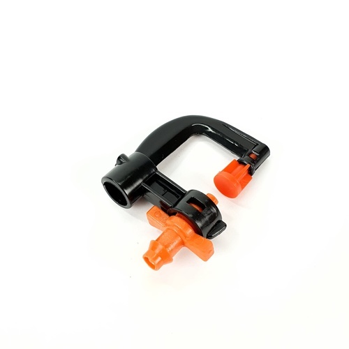 Super Products Pro-6 200 หัวมินิสปริงเกลอร์ ชนิดต่อท่อไมโคร 4 มม. สีส้ม 200ลิตร/ชม. (แพ็ค10)