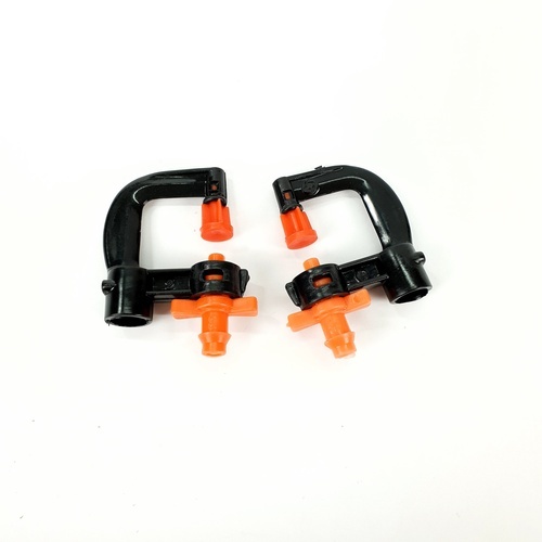 Super Products Pro-7 200 หัวมินิสปริงเกลอร์ ชนิดต่อท่อไมโคร 4 มม. สีส้ม 200ลิตร/ชม. (แพ็ค10)