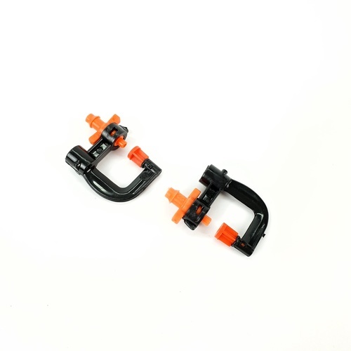 Super Products Pro-7 200 หัวมินิสปริงเกลอร์ ชนิดต่อท่อไมโคร 4 มม. สีส้ม 200ลิตร/ชม. (แพ็ค10)