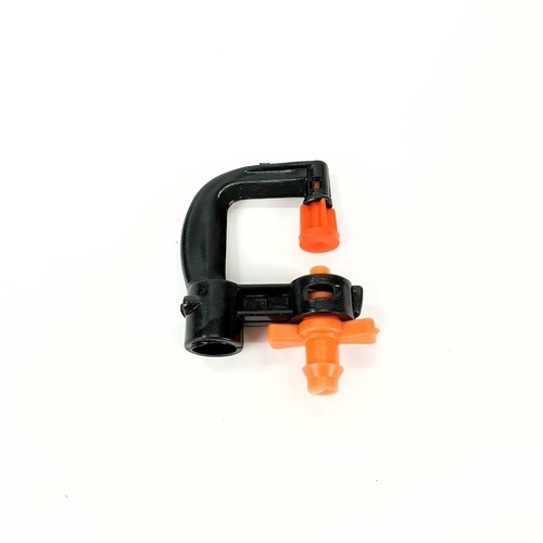 Super Products Pro-7 200 หัวมินิสปริงเกลอร์ ชนิดต่อท่อไมโคร 4 มม. สีส้ม 200ลิตร/ชม. (แพ็ค10)