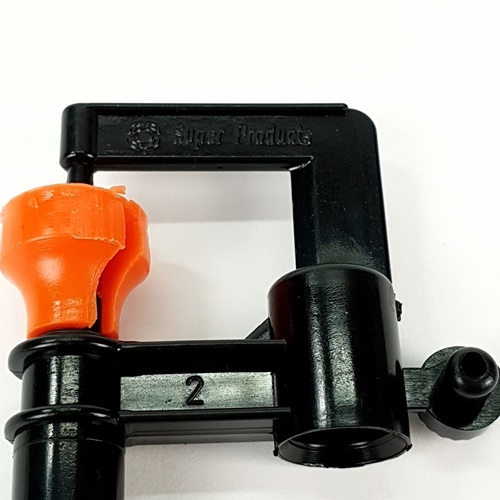 Super Products Super Rain C หัวมินิ ชนิดต่อฝาครอบพีวีซี 150ลิตร/ชม. (แพ็ค10)