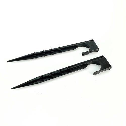 Super Products RP 25 ขาปักยึดท่อ 25 มม. สูง 20ซม. (10 อัน/แพ็ค)