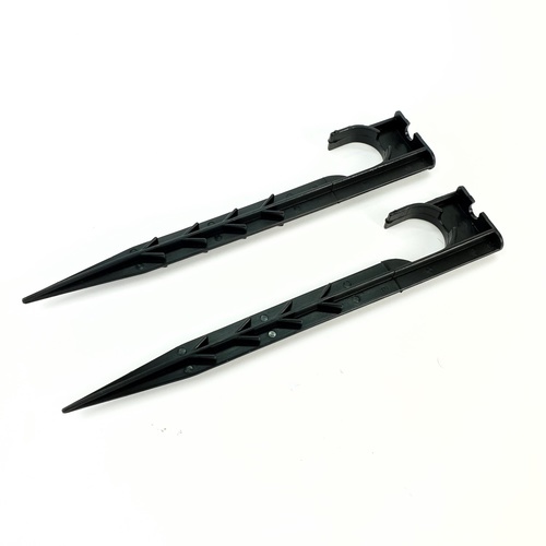 Super Products RP 25 ขาปักยึดท่อ 25 มม. สูง 20ซม. (10 อัน/แพ็ค)