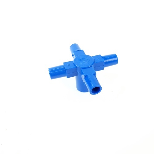 Super Products Fog Cross ข้อต่อสี่ทาง (5 ตัว/แพ็ค)