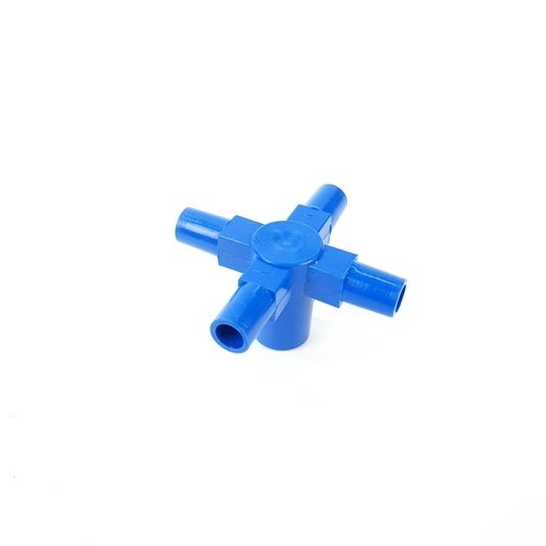 Super Products Fog Cross ข้อต่อสี่ทาง (5 ตัว/แพ็ค)