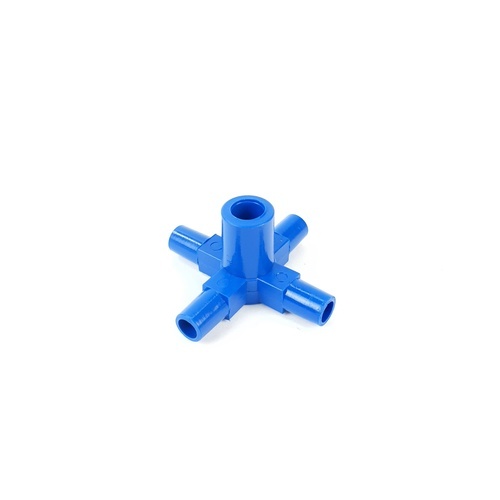 Super Products Fog Cross ข้อต่อสี่ทาง (5 ตัว/แพ็ค)