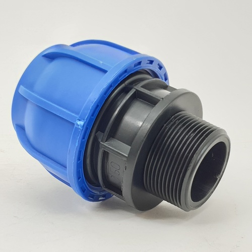 Super Products 205 ข้อต่อตรงเกลียวนอก 50 มม.x 1 1/2 นิ้ว