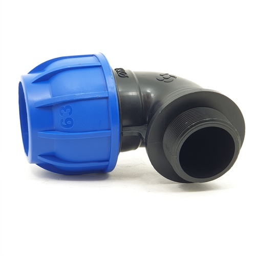 Super Products 230 ข้องอ 90 องศา เกลียวนอก 63 มม.x 2 นิ้ว