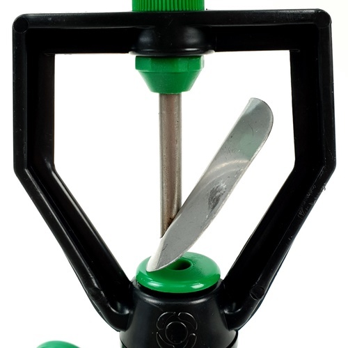 Super Products SMV-6 หัวสปริงเกลอร์ใบพัดสแตนเลสพร้อมวาล์ว 1/2 (5 หน่วย/แพ็ค)