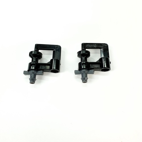 Super Products RAINNY 110 หัวมินิสปริงเกลอร์ ชนิดต่อท่อไมโคร 4 มม.  สีเทา 110ลิตร/ชม. (แพ็ค10)