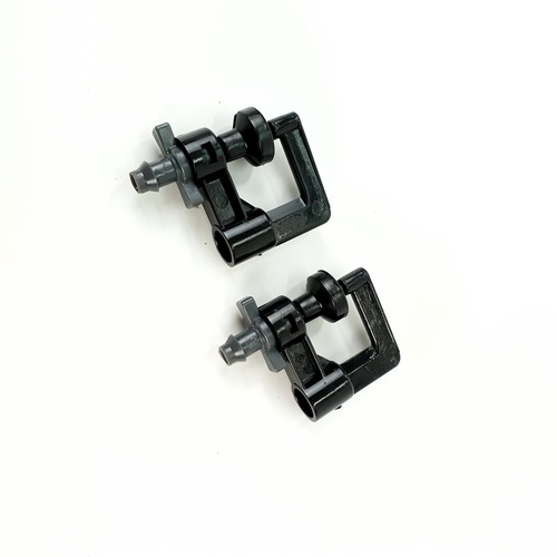 Super Products RAINNY 110 หัวมินิสปริงเกลอร์ ชนิดต่อท่อไมโคร 4 มม.  สีเทา 110ลิตร/ชม. (แพ็ค10)