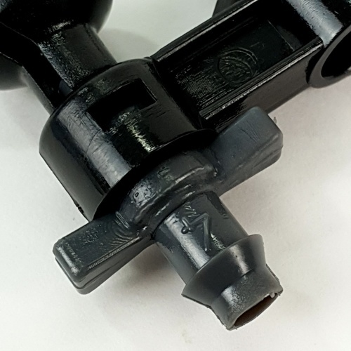 Super Products RAINNY 110 หัวมินิสปริงเกลอร์ ชนิดต่อท่อไมโคร 4 มม.  สีเทา 110ลิตร/ชม. (แพ็ค10)