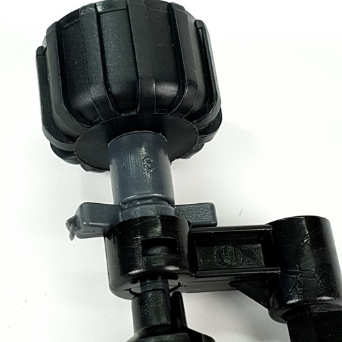 Super Products RAINNY-M 110 หัวมินิสปริงเกลอร์ +ฝาครอบเกลียวใน 1/2นิ้ว. สีเทา 110ลิตร/ชม. (แพ็ค5)